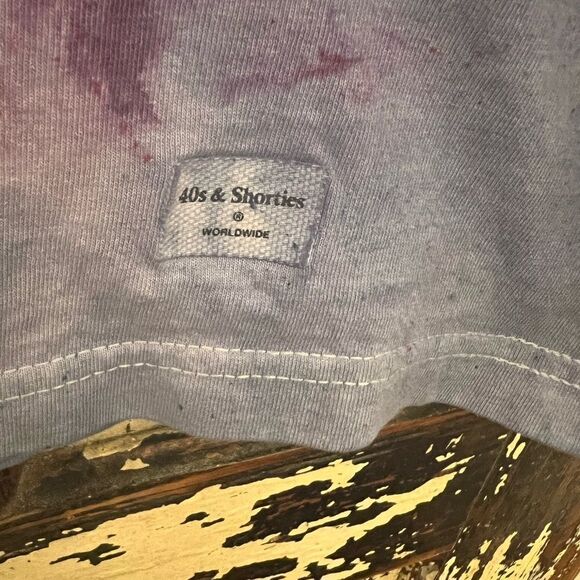 Customized 40’s & Shorties one of a kind T-shirt. Size Medium - Picture 6 of 8